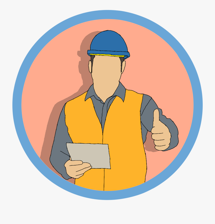 Cartoon Construction Workers 8, Buy Clip Art - Prevenzione E Protezione, Transparent Clipart