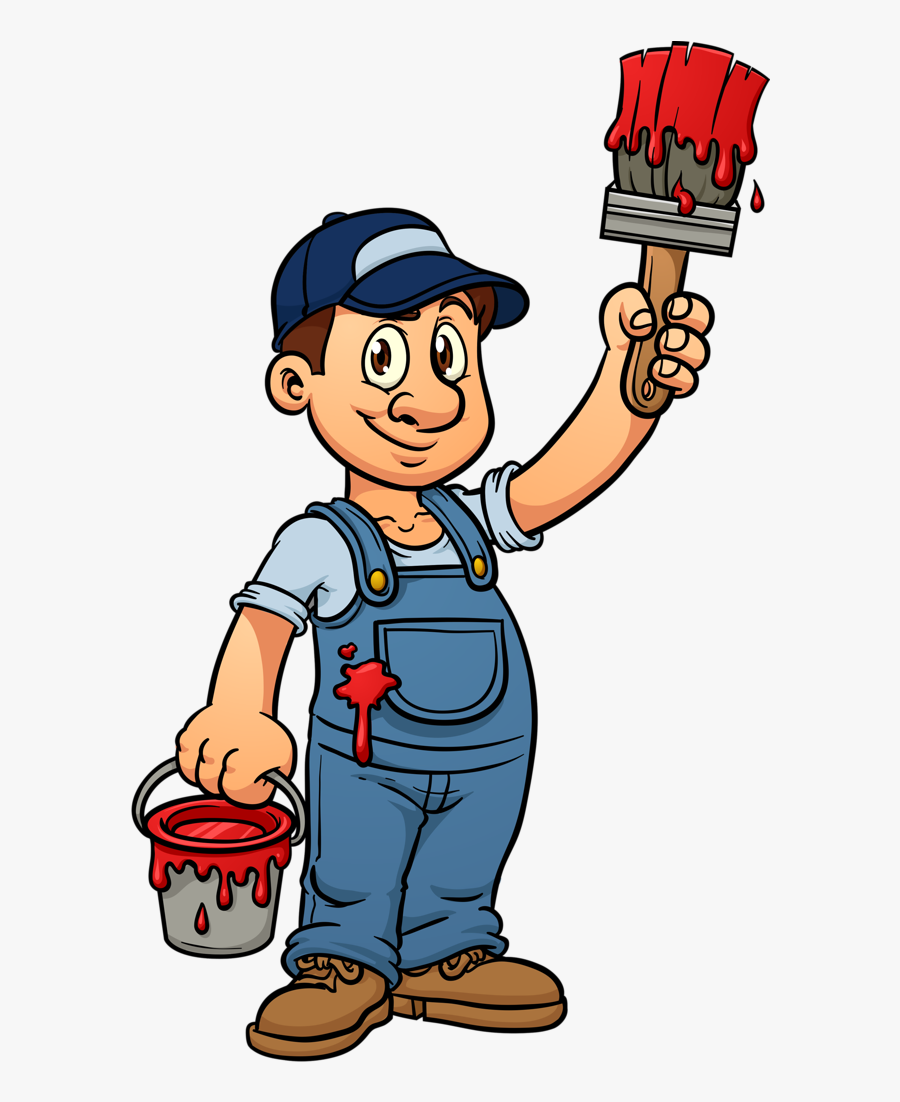 Painter Clipart, Transparent Clipart