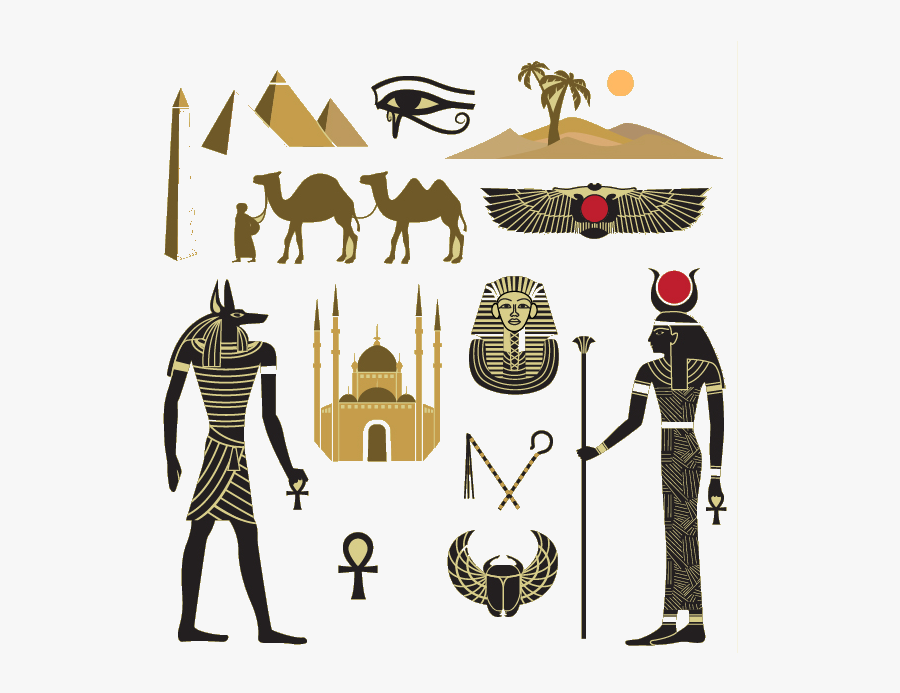 Egyptian Clipart Giza Pyramid - Pyramid Of Giza Symbolism, Transparent Clipart