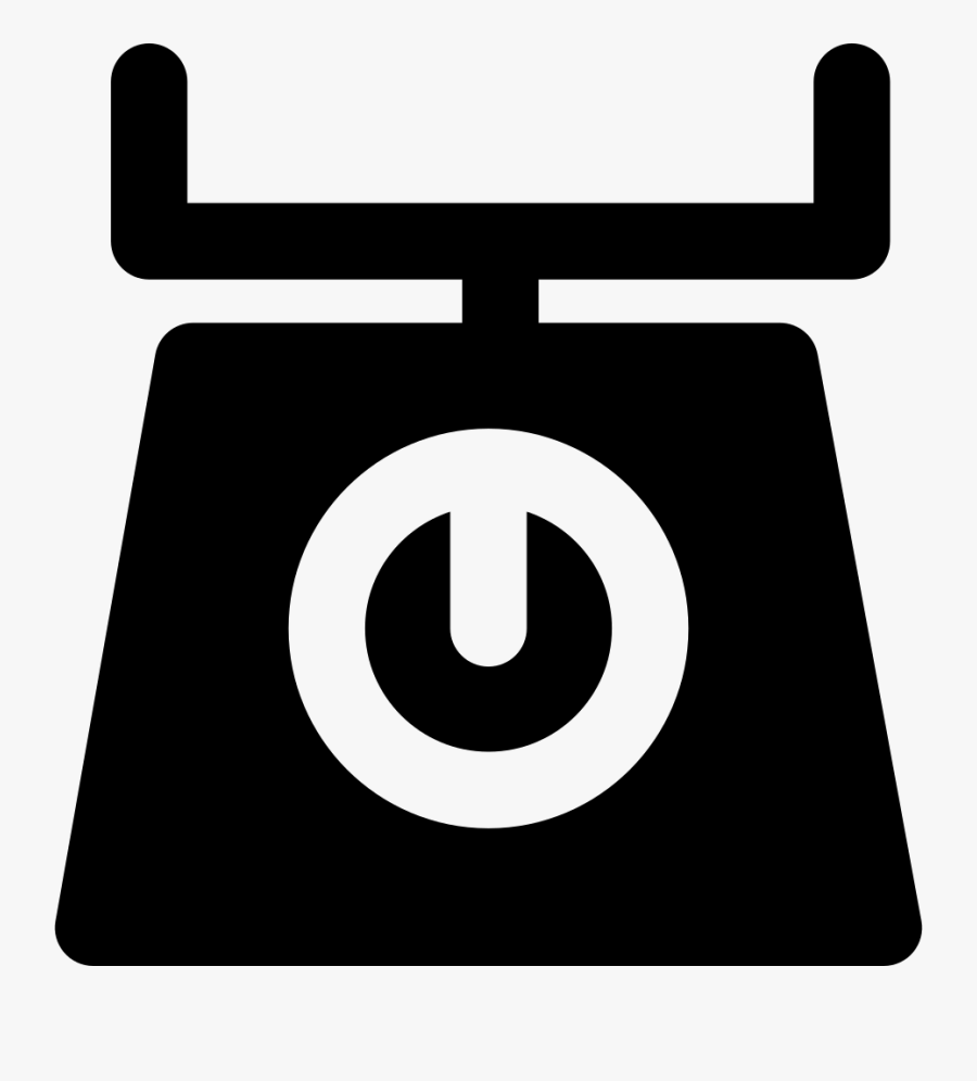 Grocery Weighing Scale Comments - Weighing Scales Icon, Transparent Clipart
