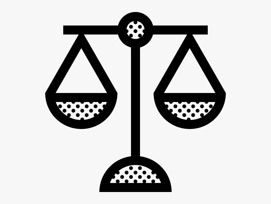Transparent Justice Scales Png - Balance Scale Icon, Transparent Clipart