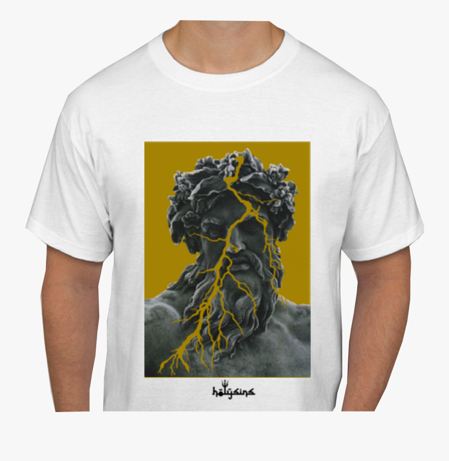 Image Of Zeus Chaos Tee - Graphic Design, Transparent Clipart