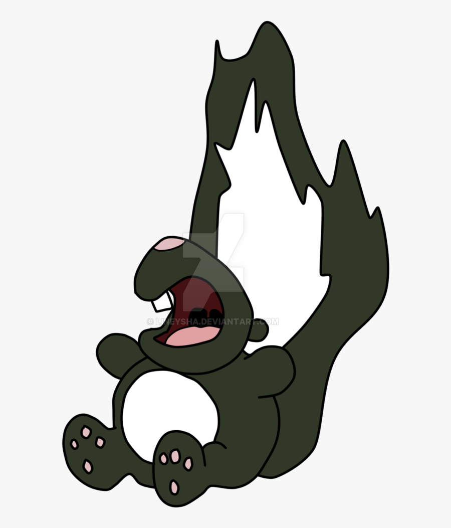 Transparent Baby Skunk Clipart - Cartoon, Transparent Clipart