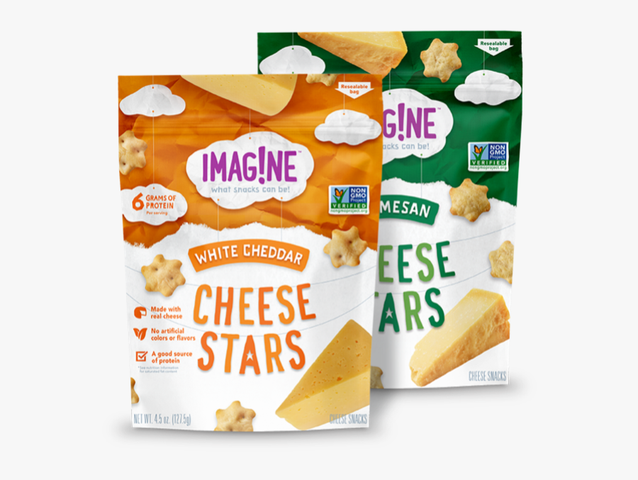 Cheese Stars - Imagine Snacks, Transparent Clipart