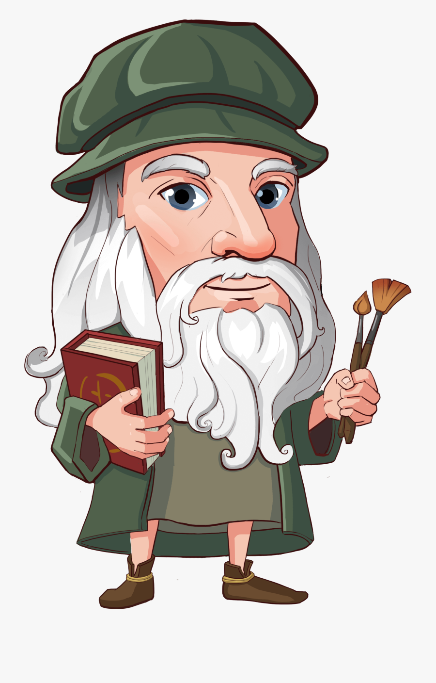 Davinci Img - Cartoon, Transparent Clipart
