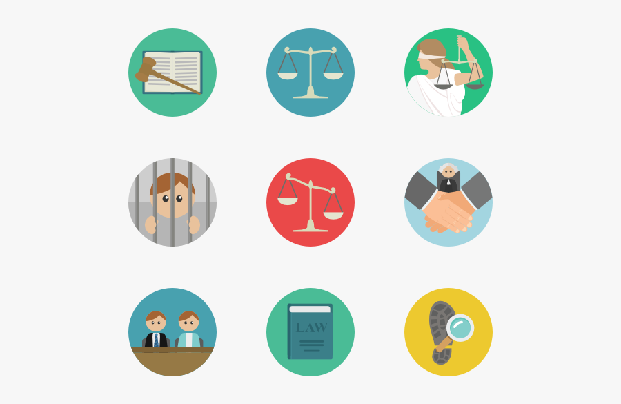 Law Icons - Law Icon Png, Transparent Clipart