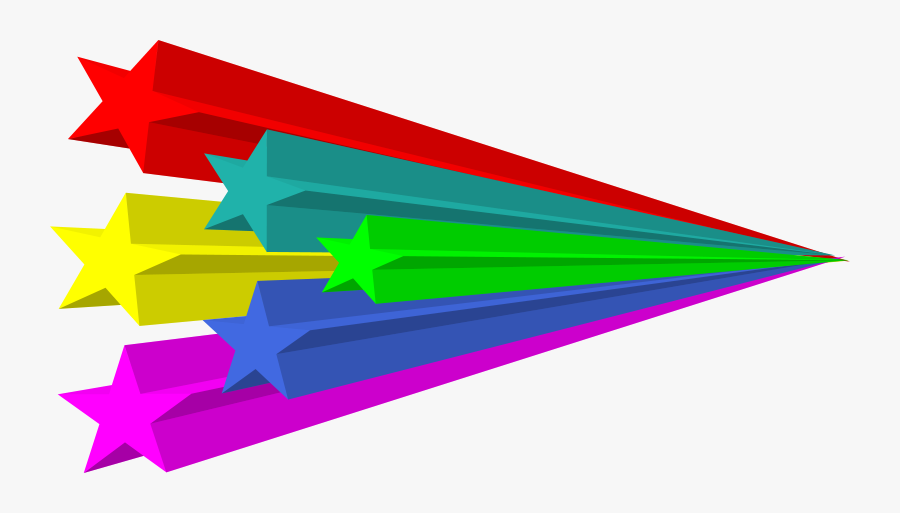 Free Stars - Shooting Stars Clip Art, Transparent Clipart
