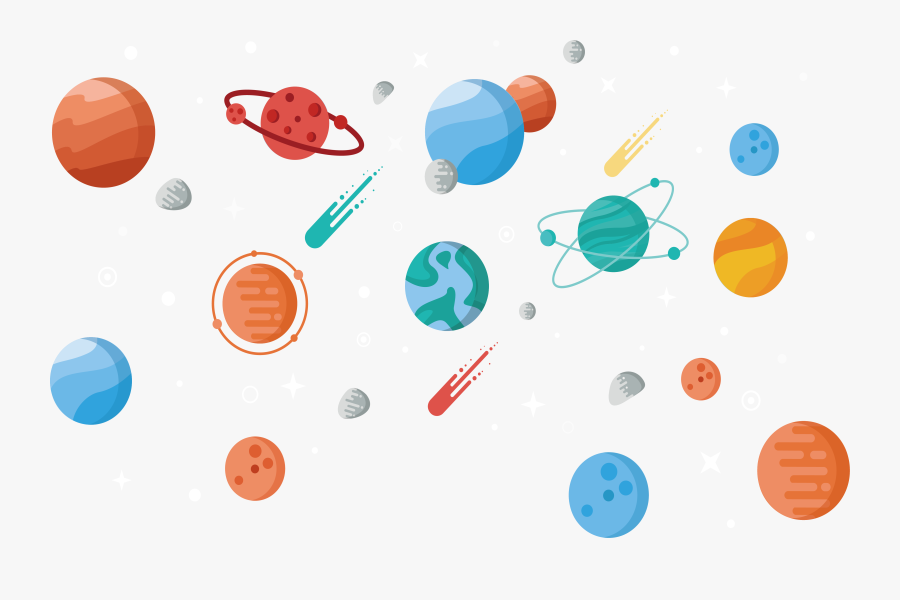 Picture Royalty Free Outer Space Meteorite Clip - Space Png Royalty Free, Transparent Clipart