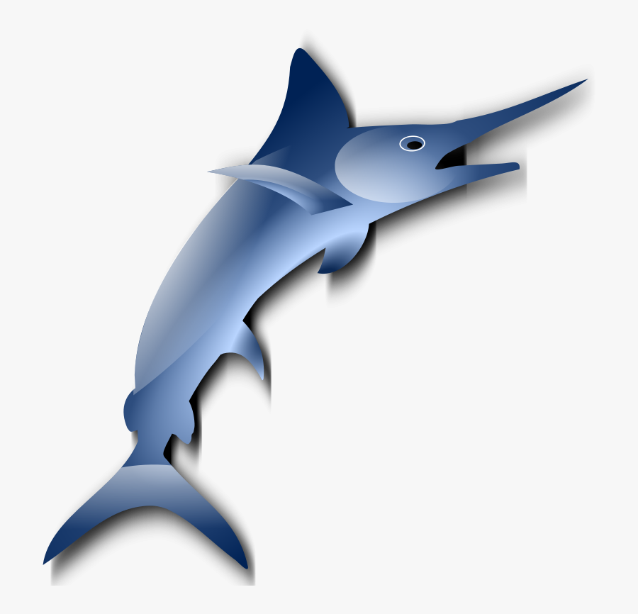 Marlin - Swordfish Clipart No Background, Transparent Clipart