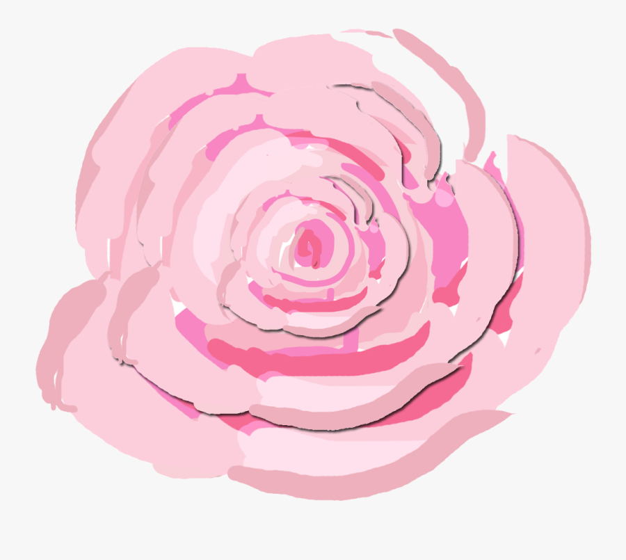 Clip Art A Scrapbook Of Inspiration - Watercolor Rose Png Pink, Transparent Clipart