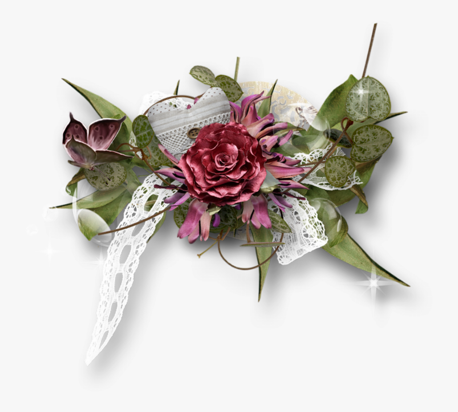 Cut Bouquet Artificial Flower Design Floral Flowers - Floral Design, Transparent Clipart