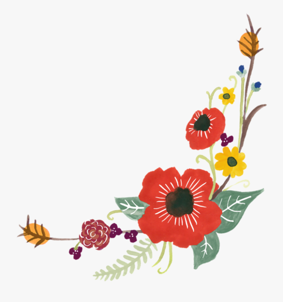 Bloom Pink Frame Flower Border Flowers White Bouquet - 可愛 手繪 邊框 職業, Transparent Clipart
