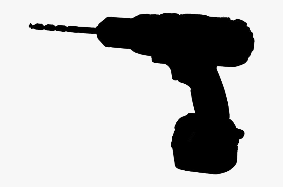 Construction Drill Png Free Transparent Clipart - Firearm, Transparent Clipart