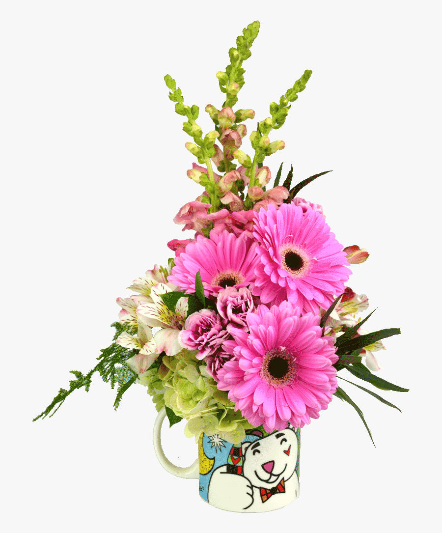 Britto Flowers - Flower Bunch Png, Transparent Clipart