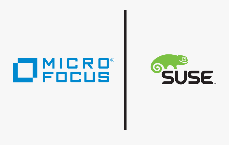 Micro Logo Suse Focus Hewlett-packard Png Image High - Micro Focus Suse Logo, Transparent Clipart