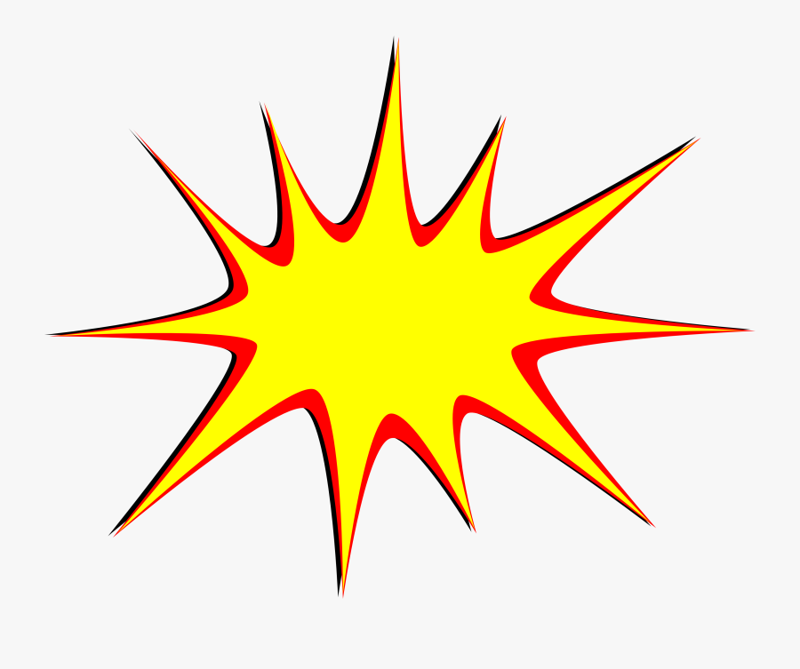 Transparent Exploding Star Clipart - Portable Network Graphics, Transparent Clipart