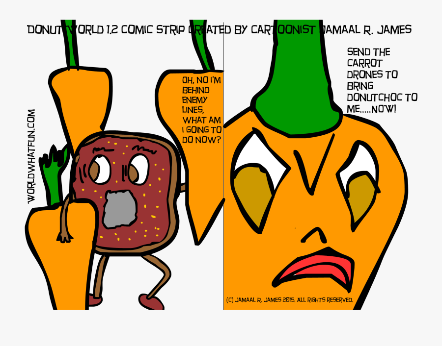 Donut World, Transparent Clipart