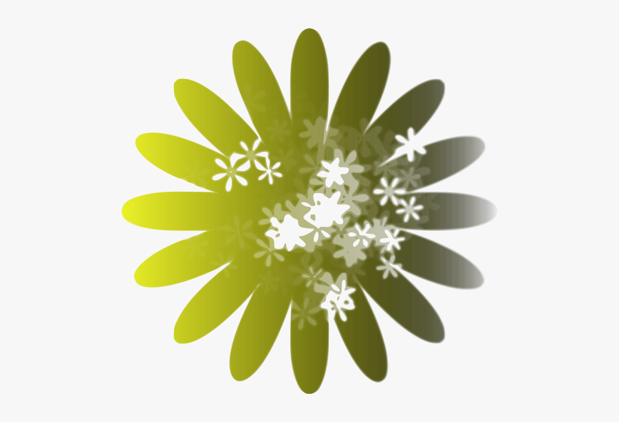 Decor-03 - Easy Simple Flower Design, Transparent Clipart