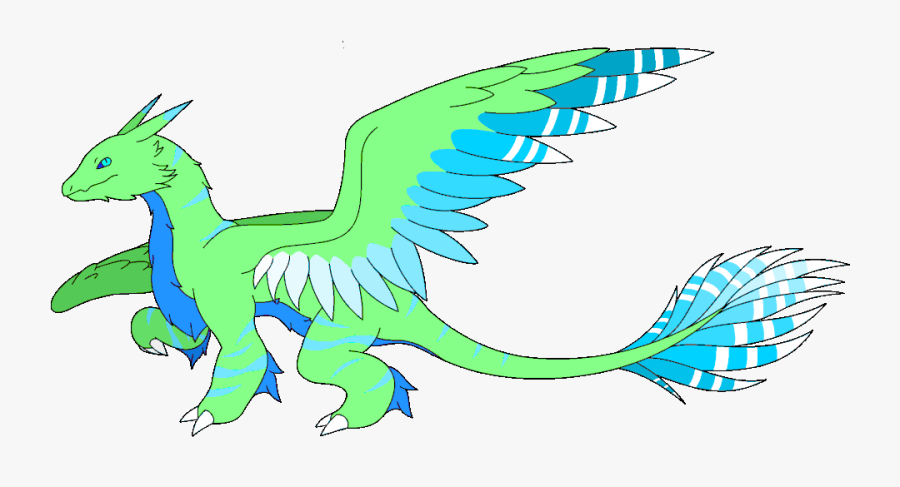 Winged Wolf Gif - Made Up Dragons, Transparent Clipart