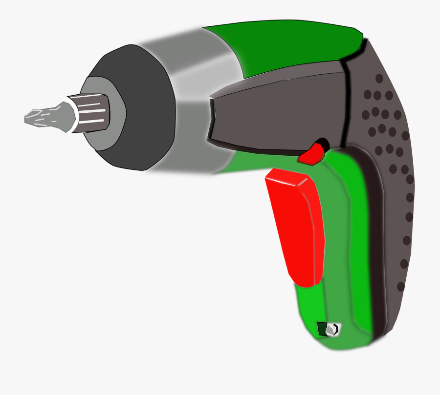 Hardware,angle,tool - Electric Screwdriver Clipart, Transparent Clipart
