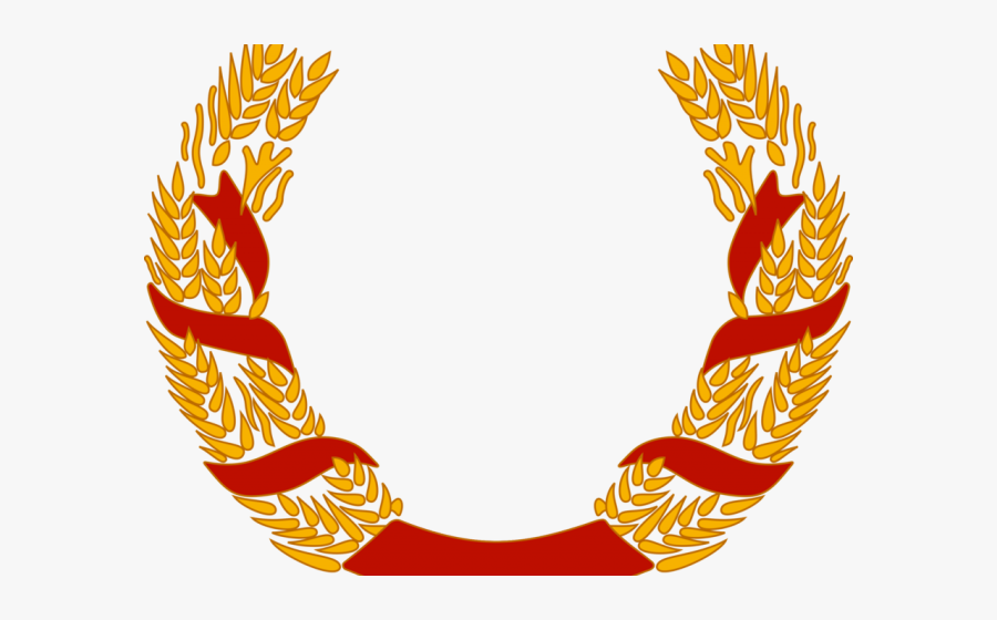 Corn Clipart Wreath - Wheat Wreath Png Transparent, Transparent Clipart