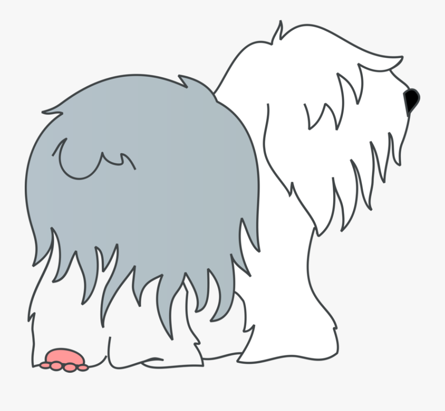 Fire Drill Cliparts Free - Old English Sheepdog Silhouettes, Transparent Clipart
