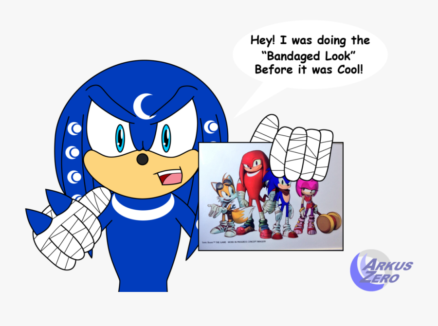 Boom Reaction Clipart - Boom Sonic Without Blue Arms, Transparent Clipart