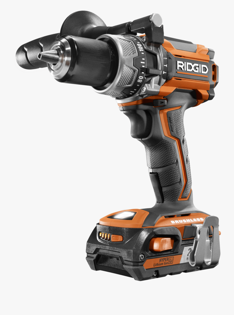Drill Clipart Power Tool - Taladro Inalambrico Ridgid 18, Transparent Clipart