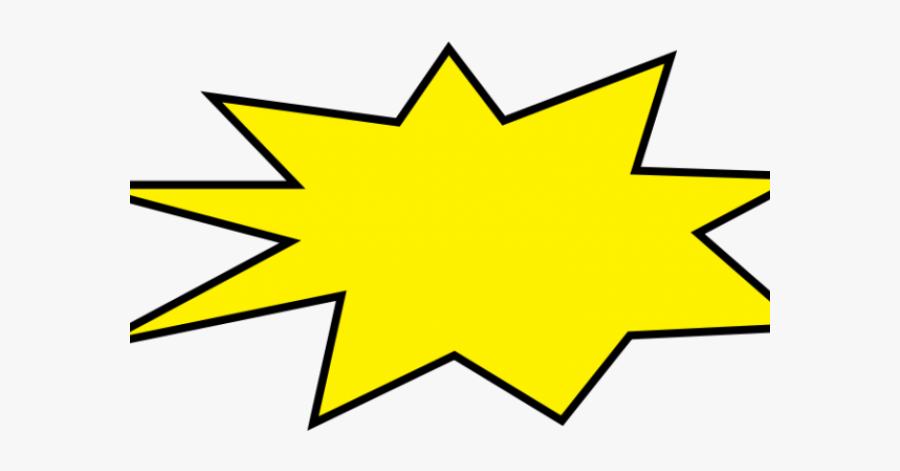 Boom Clipart Starburst - No Price Increase, Transparent Clipart