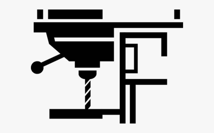 Drill Press Cliparts - Drill Press Clipart, Transparent Clipart