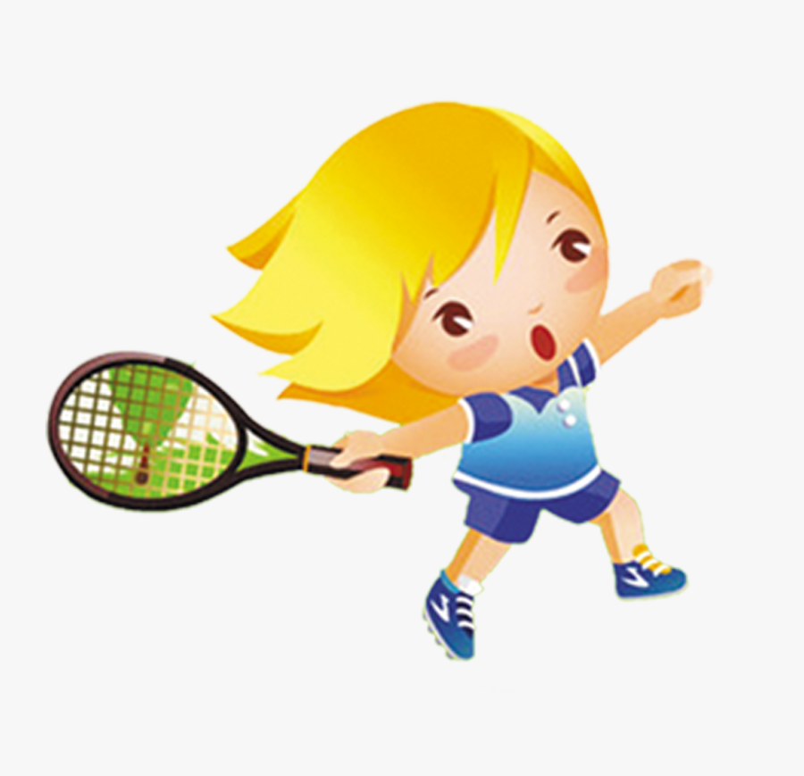 Badminton Player Clipart Stock Illustration Badminton - Playing Tennis Clip Art, Transparent Clipart