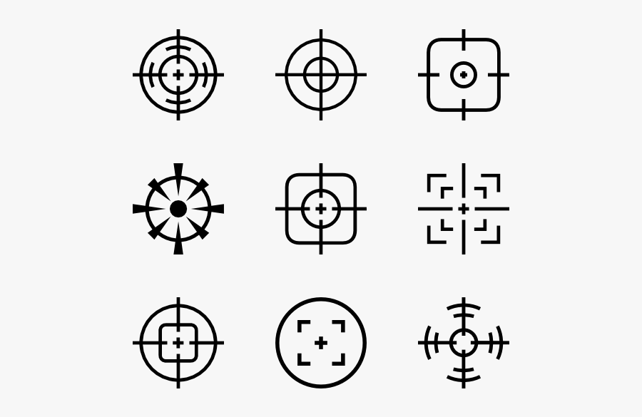 Focus Icons - Icon Family Png, Transparent Clipart