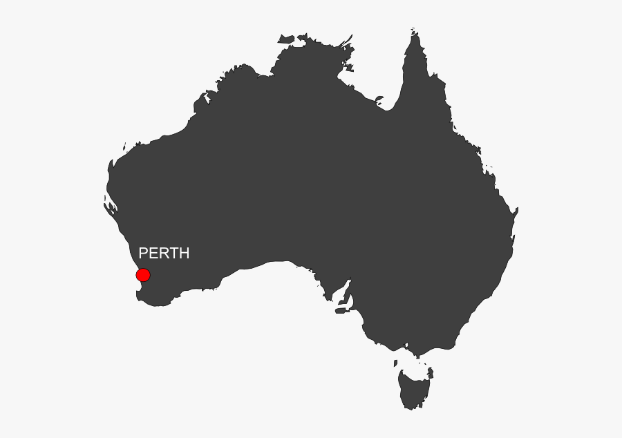 Australia Map Clipart, Transparent Clipart