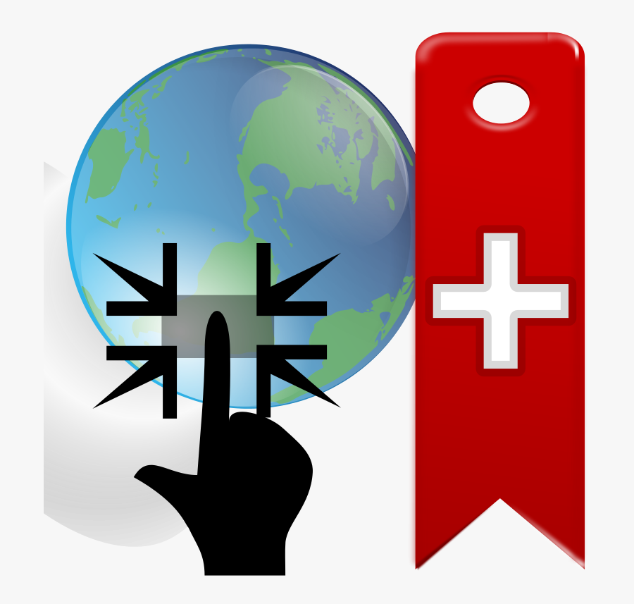 Location Bookmark - Clip Art, Transparent Clipart