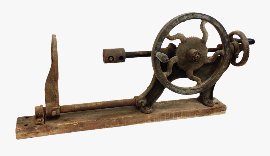 Clip Art Antique Hand Drill, Transparent Clipart