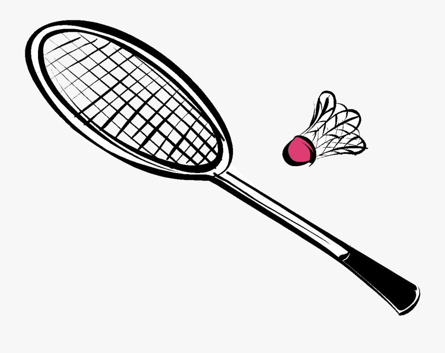 Collection Of Equipments Drawing High Quality - Badminton Clipart, Transparent Clipart