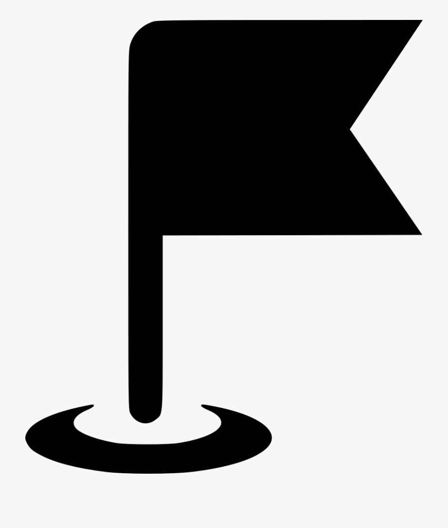 Aim Position Place Map - Location Flag Icon Png, Transparent Clipart