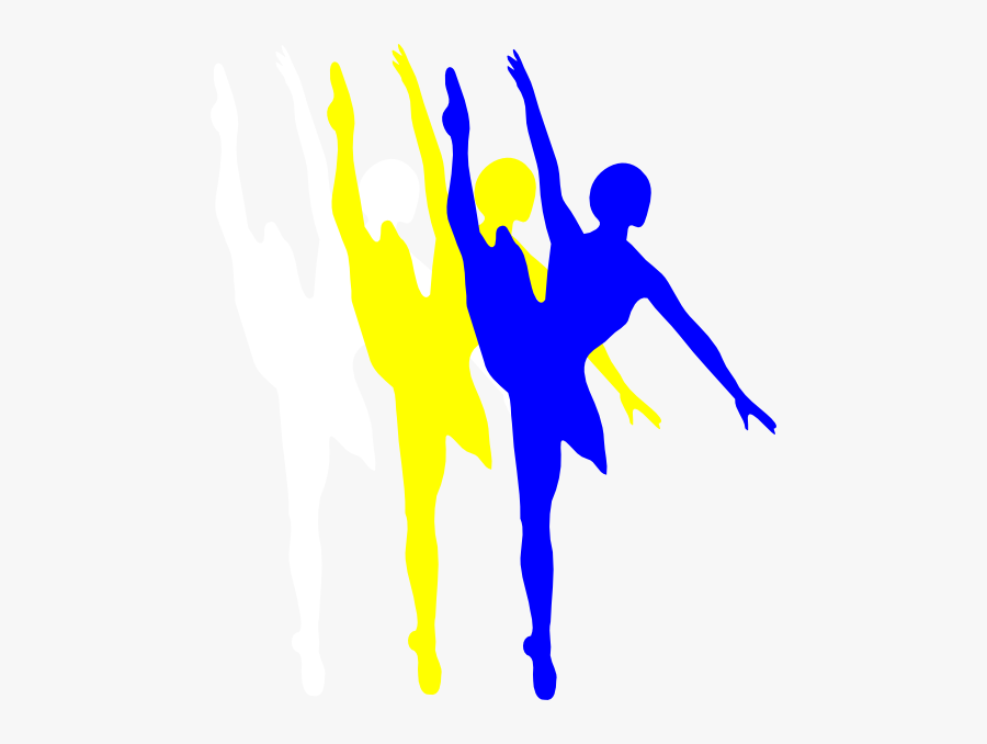 Ballet Dancer Silhouette, Transparent Clipart