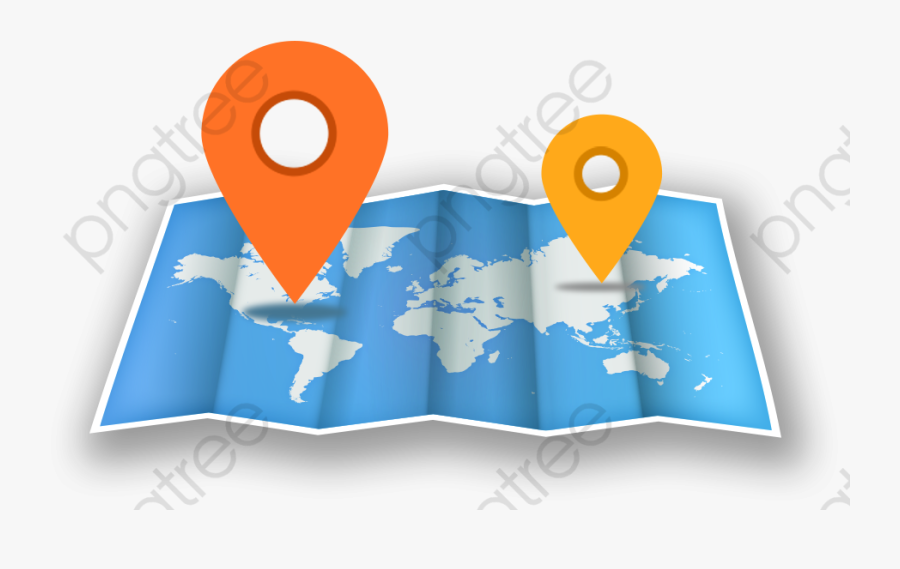 Location Map Icon - Location Icon On Map, Transparent Clipart