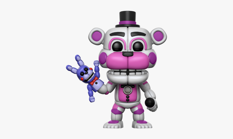 Freddy Clipart Sister Location - Fnaf Funko Pop Funtime Freddy, Transparent Clipart