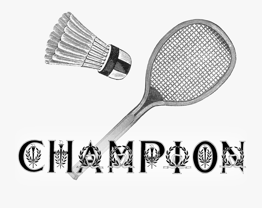 Transparent Badminton Clipart - Badminton, Transparent Clipart