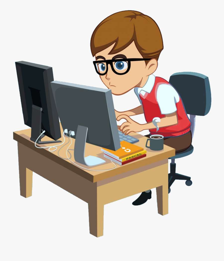 Programmer Clipart, Transparent Clipart