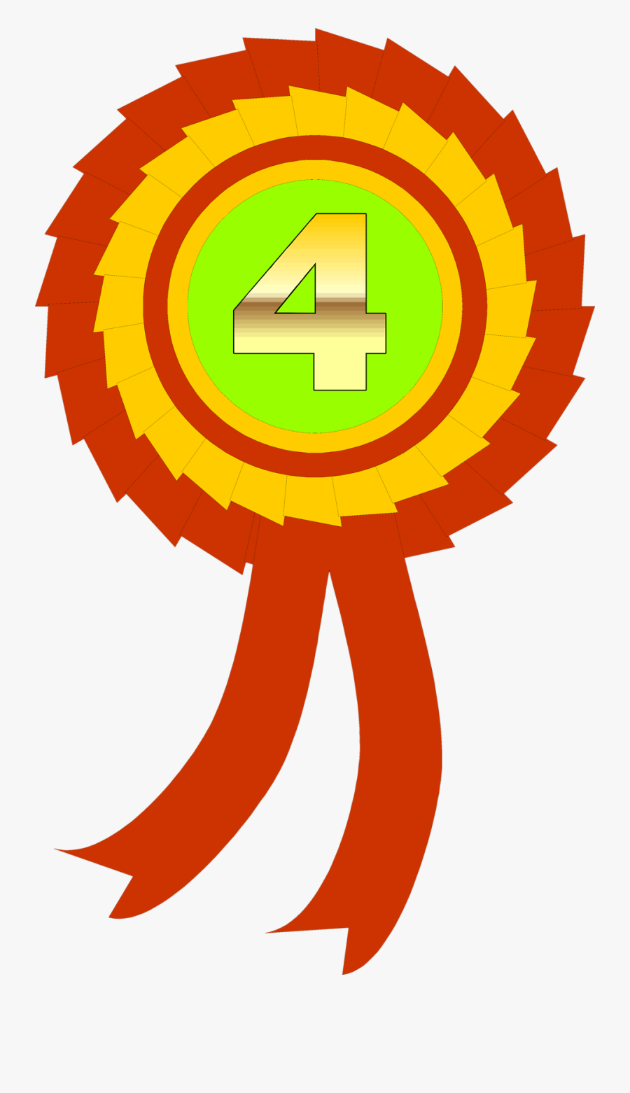 Clip Royalty Free Location Clipart Clip Art - Eighth Place Ribbon, Transparent Clipart