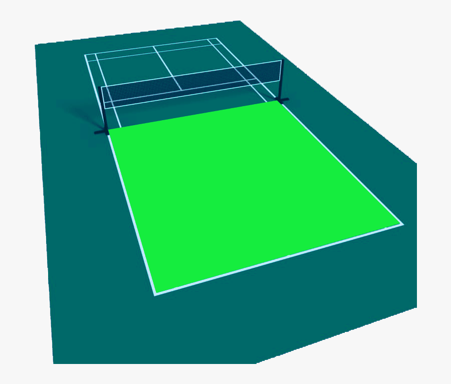 Doubles Lines In Badminton, Transparent Clipart