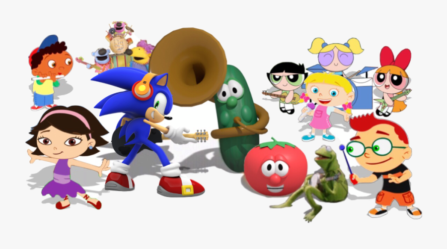 Veggietales Freetoedit Plant Musicstickers Ecpaletteshow Little