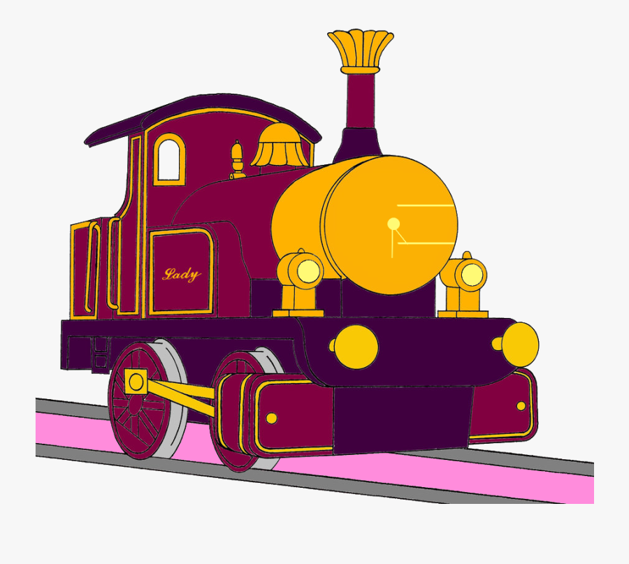 Thomas The Tank Engine Face Png - Thomas And Friends Lady Face, Transparent Clipart
