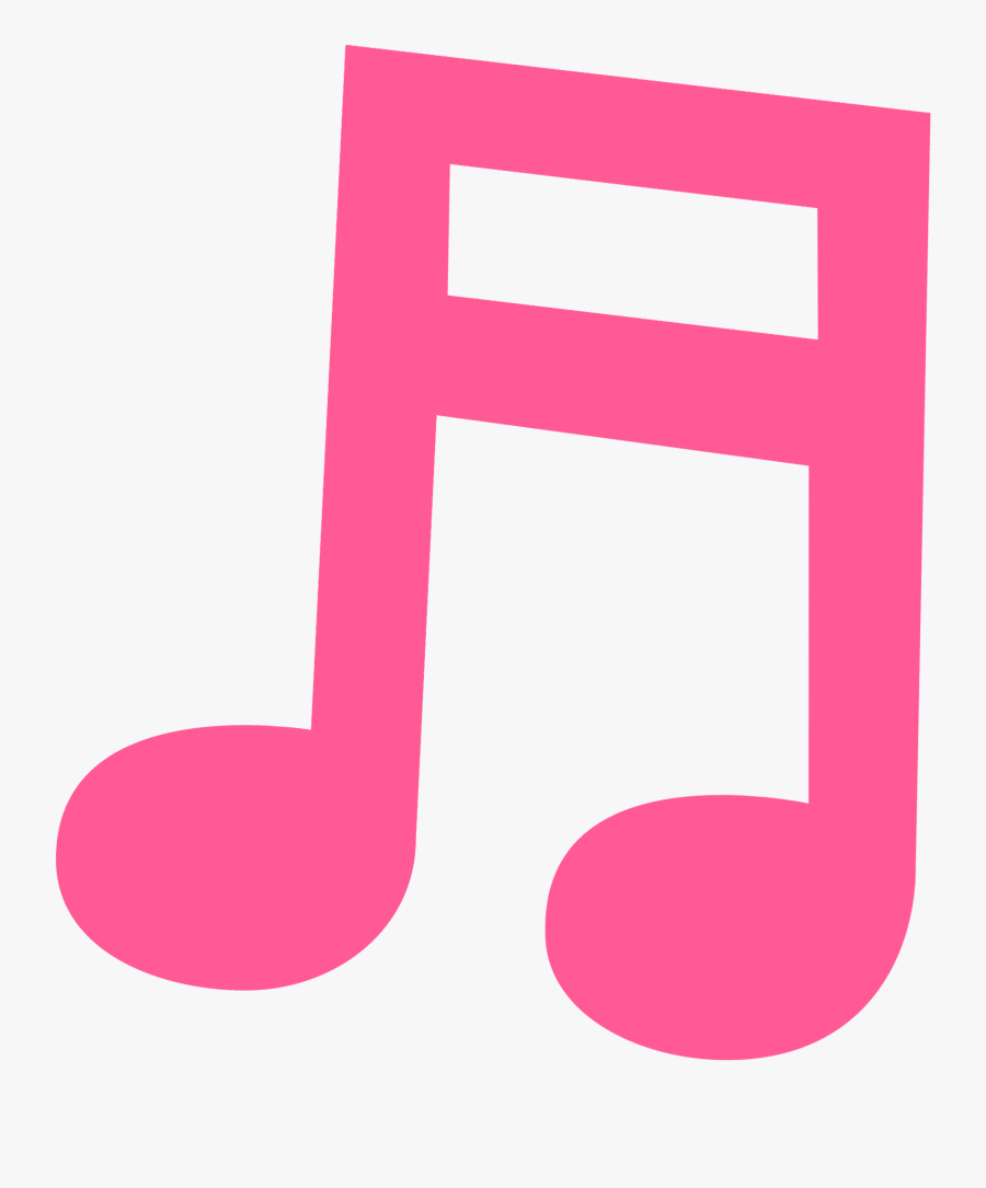 Serenade Choir Concert Pencil - Pink Music Notes, Transparent Clipart