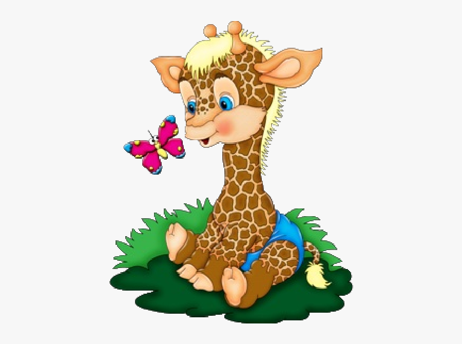 Baby Giraffe Giraffes Cartoon Animal Images Clip Art - Clipart Giraffe, Transparent Clipart