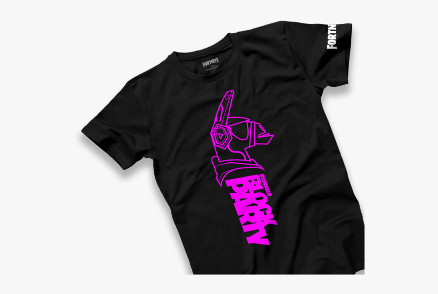 Llama Record Co Block Party Tee - Fortnite World Cup Drift, Transparent Clipart