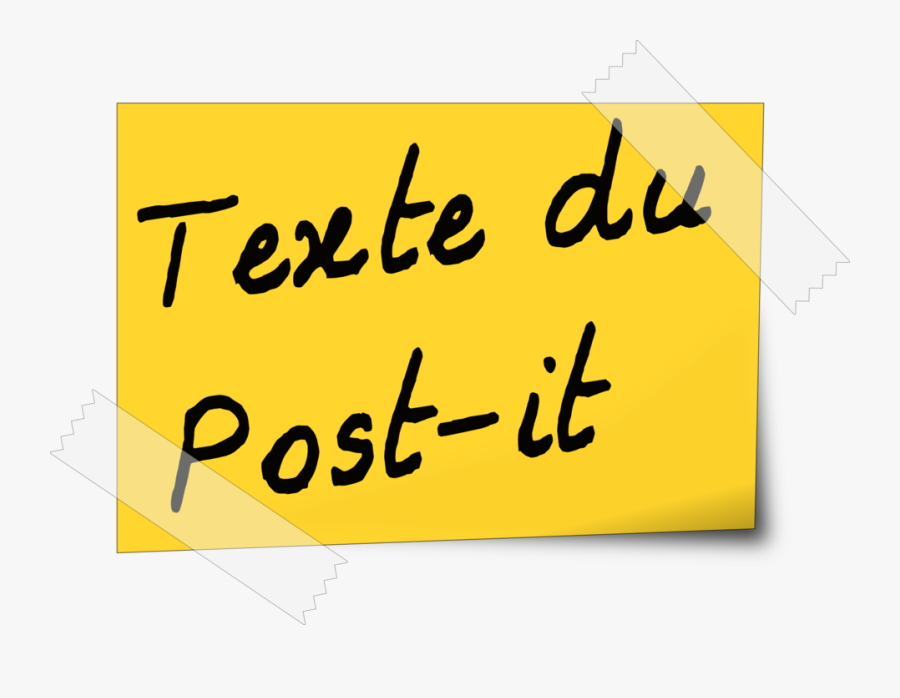 Post-it - Post It Clipart, Transparent Clipart